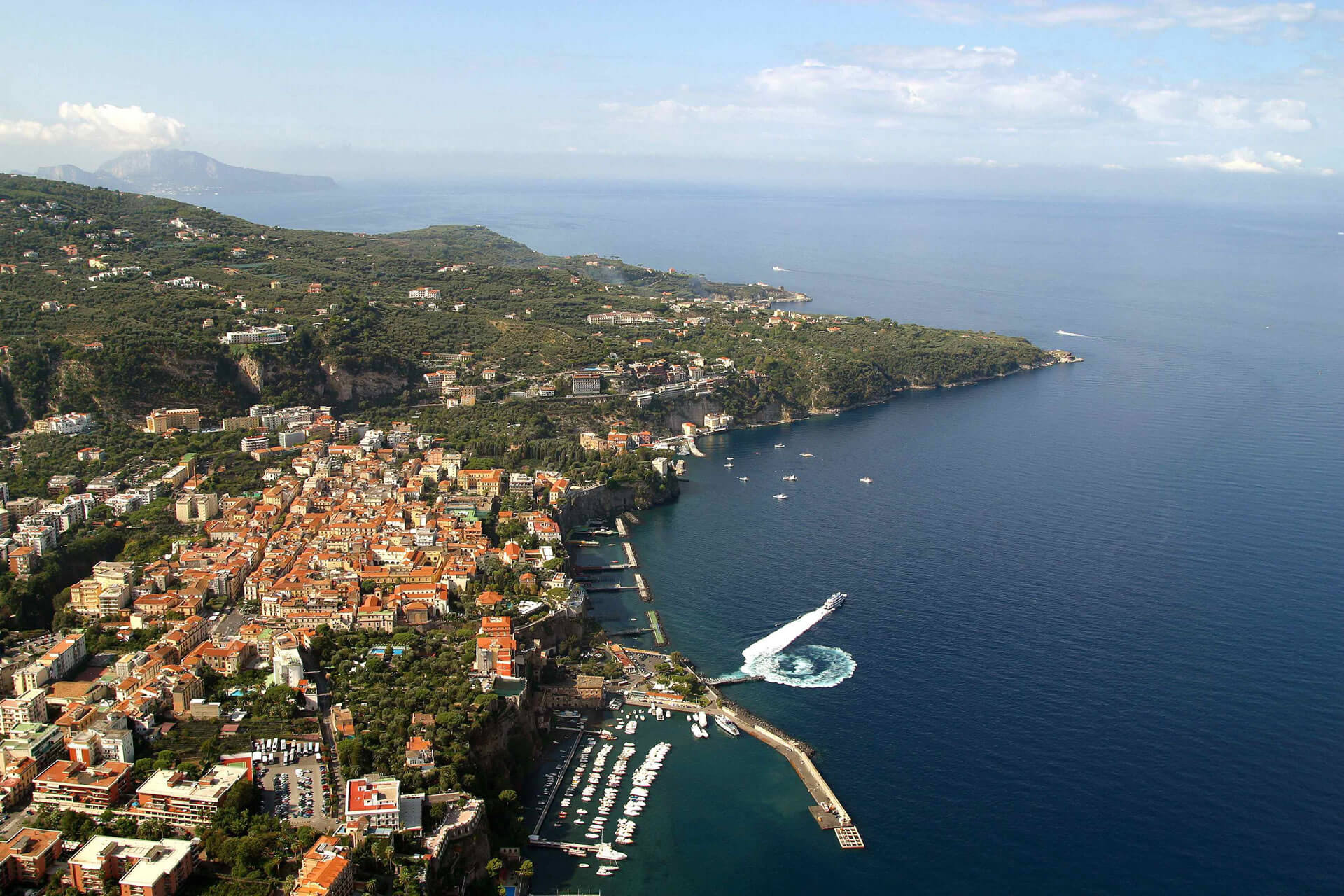 Location in Sorrento